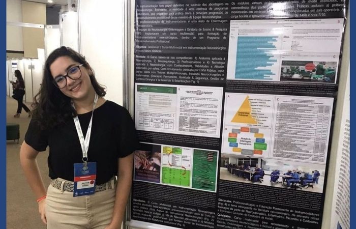 Trabalho, que destaca a plataforma virtual de ensino Pelópidas Digital, recebeu o prêmio de Melhor Apresentação Oral
(Divulgação) Trabalho, que destaca a plataforma virtual de ensino Pelópidas Digital, recebeu o prêmio de Melhor Apresentação Oral
(Divulgação)