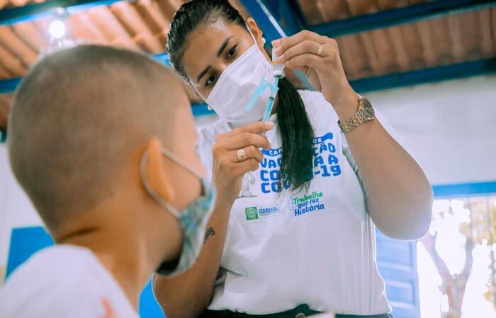  (A imunização contra a gripe e outras doenças acontece neste sábado  (30). Foto: Divulgação. )