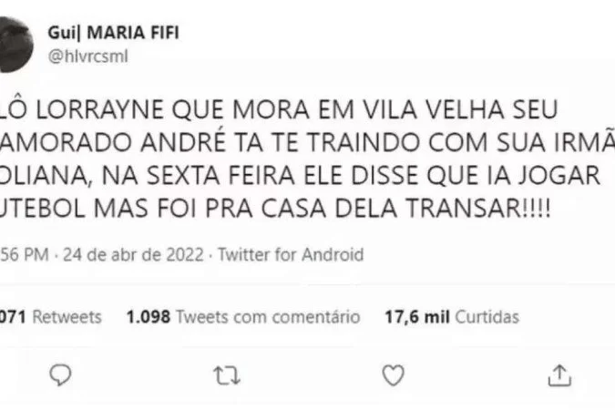 (Foto: Reprodução Twitter) (Foto: Reprodução Twitter)