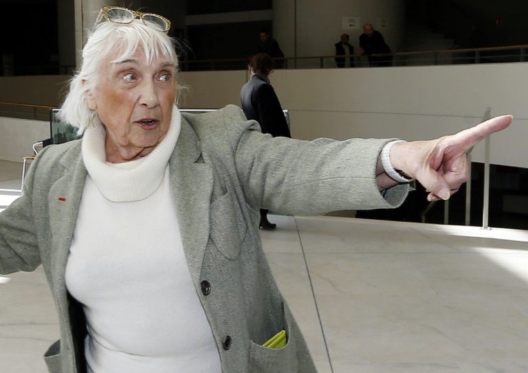 Maya Widmaier-Picasso, filha do artista espanhol Pablo Picasso, em 10 de fevereiro de 2015 em Grasse, Frana - (Foto: AFP)