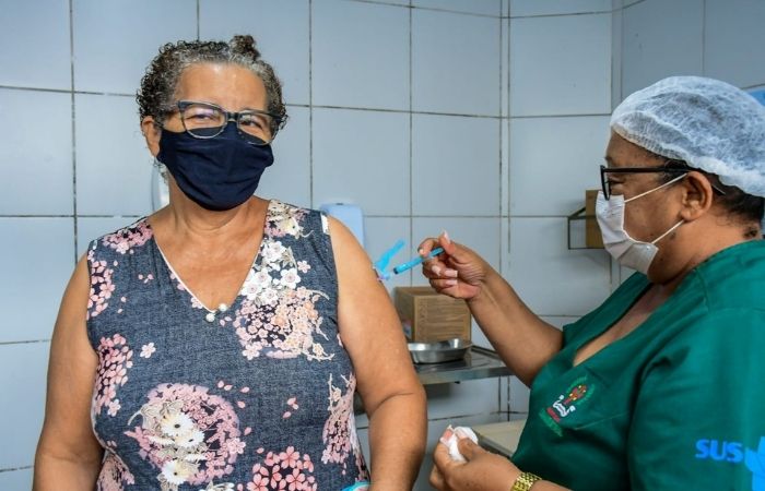 Mobilização serve para atender demanda de um novo grupo apto para receber os imunizantes (Victor Patrício) Mobilização serve para atender demanda de um novo grupo apto para receber os imunizantes (Victor Patrício)