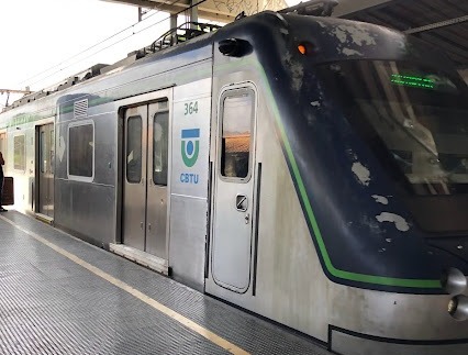 Distribuição de energia na Linha Centro foi reestabelecida e que as estações foram reabertas hoje, diz CBTU. (Fabson Gabriel) Distribuição de energia na Linha Centro foi reestabelecida e que as estações foram reabertas hoje, diz CBTU. (Fabson Gabriel)
