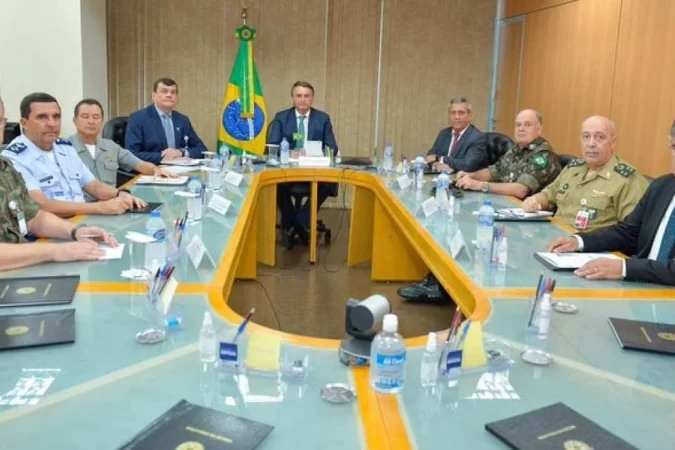 (crédito: Reprodução/ Ministério da Defesa) (crédito: Reprodução/ Ministério da Defesa)