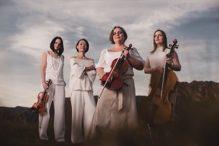 O Quarteto Boulanger  formado por instrumentistas de trs pases diferentes (Divulgao)