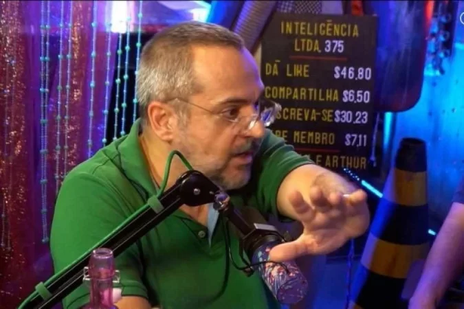 (Foto: Reprodução/YouTube/Podcast Inteligência Ltda) (Foto: Reprodução/YouTube/Podcast Inteligência Ltda)