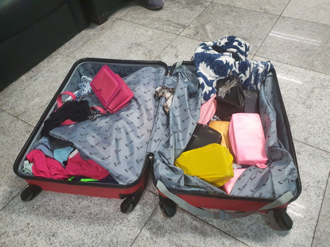 Esta é a oitava apreensão de drogas realizada no Aeroporto Internacional do Recife. (PF/Divulgação) Esta é a oitava apreensão de drogas realizada no Aeroporto Internacional do Recife. (PF/Divulgação)