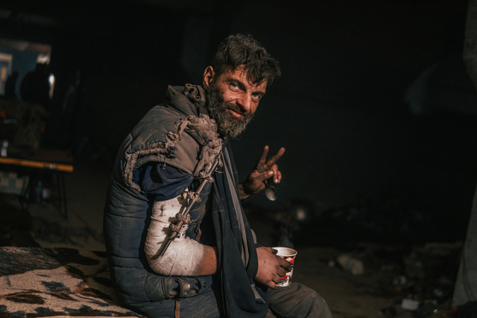 (Foto: Dmytro 'Orest' Kozatskyi / AFP / Azov Special Forces Regiment of the Ukrainian National Guard Press Office
) (Foto: Dmytro 'Orest' Kozatskyi / AFP / Azov Special Forces Regiment of the Ukrainian National Guard Press Office
)