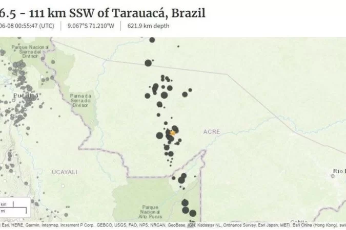 (crédito: Reprodução/USGS) (crédito: Reprodução/USGS)