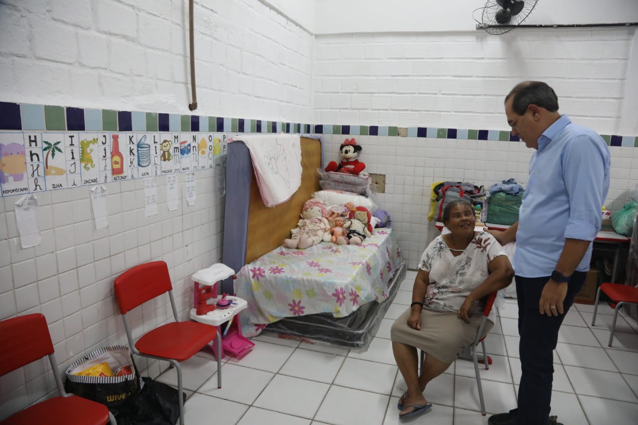 A Prefeitura mantém 12 abrigos. (Chico/ Bezerra PMJG)