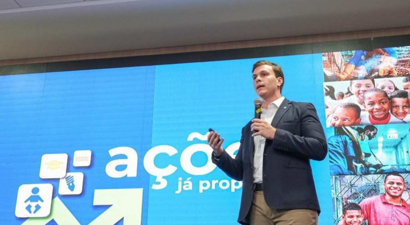 (Pré-candidato ao governo lançou seu plano de governo e se colocou como opção contra a polarização entre esquerda e direita em Pernambuco. Foto: Jonas Santos/Divulgação) (Pré-candidato ao governo lançou seu plano de governo e se colocou como opção contra a polarização entre esquerda e direita em Pernambuco. Foto: Jonas Santos/Divulgação)
