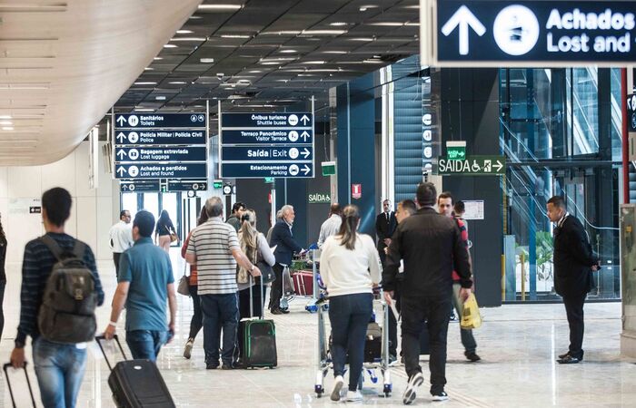Previsão é de voos extras e maior número de passageiros
(Ascom/Felipe Carneiro) Previsão é de voos extras e maior número de passageiros
(Ascom/Felipe Carneiro)