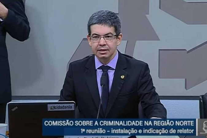 (crédito: Reprodução/TV Senado
) (crédito: Reprodução/TV Senado
)