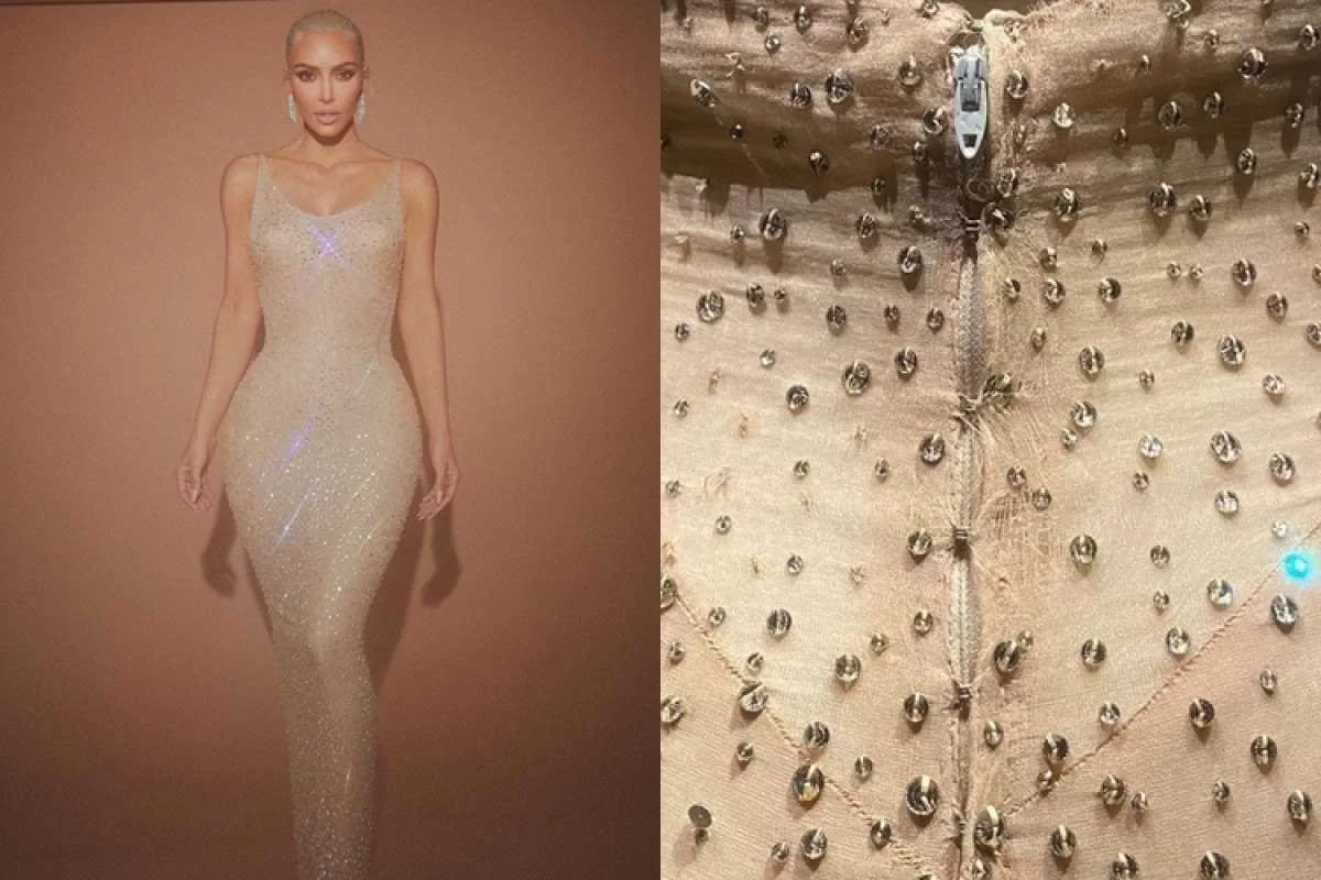  (Foto: Reproduo/Instagram @kimkardashian - Reproduo/Instagram @marilynmonroecollection)