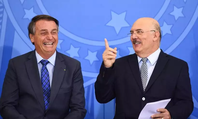 Ex-ministro de Bolsonaro, Milton Ribeiro, foi preso nesta quarta (Foto: EVARISTO SÁ/AFP) Ex-ministro de Bolsonaro, Milton Ribeiro, foi preso nesta quarta (Foto: EVARISTO SÁ/AFP)