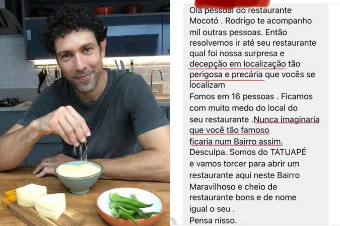 (crédito: Reprodução/Instagram @rodrigomocoto) (crédito: Reprodução/Instagram @rodrigomocoto)
