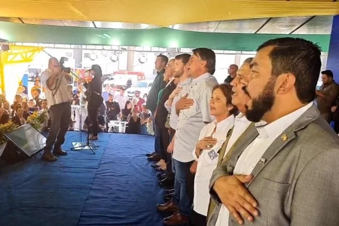 (crédito: Reprodução/Facebook/Jair Bolsonaro) (crédito: Reprodução/Facebook/Jair Bolsonaro)
