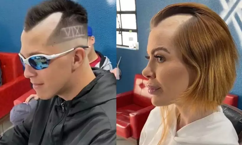 Nova moda de corte de sales cabelo masculino