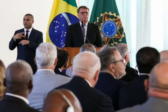  (Foto: CLAUBER CAETANO / Brazilian Presidency / AFP)