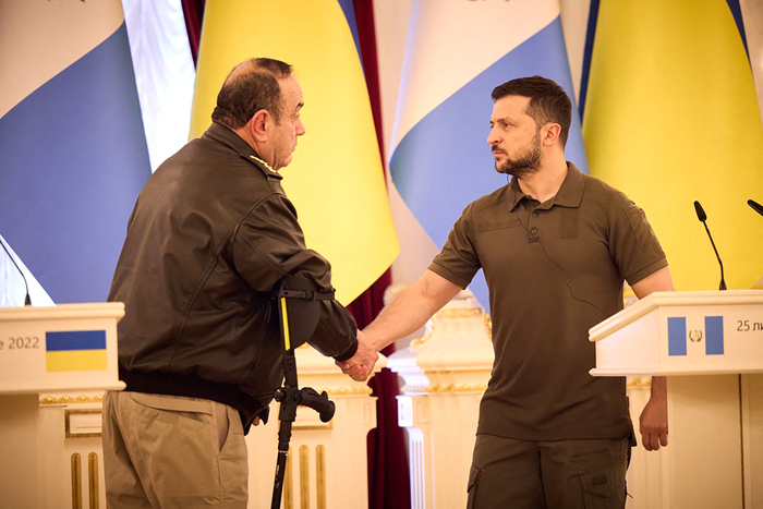 (Foto: STR / UKRAINIAN PRESIDENTIAL PRESS SERVICE / AFP
) (Foto: STR / UKRAINIAN PRESIDENTIAL PRESS SERVICE / AFP
)