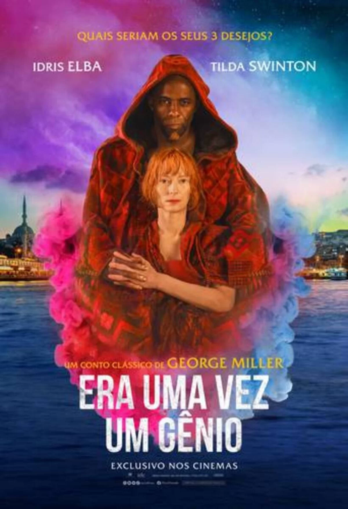 (Pôster nacional do longa 'Era uma vez um gênio'. Foto: Paris Filmes/Divulgação) (Pôster nacional do longa 'Era uma vez um gênio'. Foto: Paris Filmes/Divulgação)