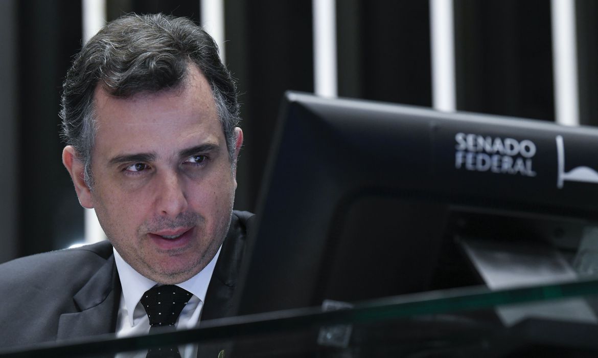 (Pacheco disse que as urnas eletrônicas são motivo de orgulho nacional. Foto: Roque de Sá/Agência Senado) (Pacheco disse que as urnas eletrônicas são motivo de orgulho nacional. Foto: Roque de Sá/Agência Senado)