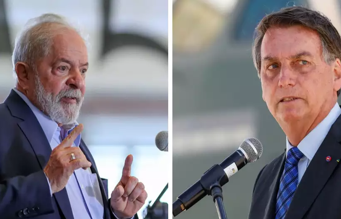 Em deciso monocrtica, ministro Raul Arajo ordena que falas do ex-presidente Lula em Garanhuns (PE) acusando o presidente Jair Bolsonaro (PL) de genocida sejam removidas das redes sociais

 (Crdito: Ricardo Stukert/PT; Alan Santos/PR)
