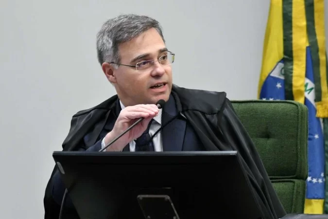  (O UOL recorreu ao STF e o ministro Mendonça (indicado ao cargo pelo presidente Jair Bolsonaro %u2014 PL) foi sorteado para julgar a ação. Foto: Carlos Moura/SCO/STF)
