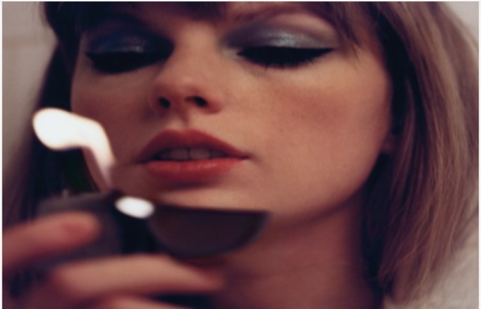 Capa do lbum 'Midnights', que ter colaborao de Lana Del Rey (Crdito: Divulgao)