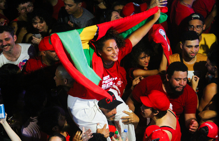 Petistas tomaram as ruas do Centro do Recife (Sandy James/DP Foto)