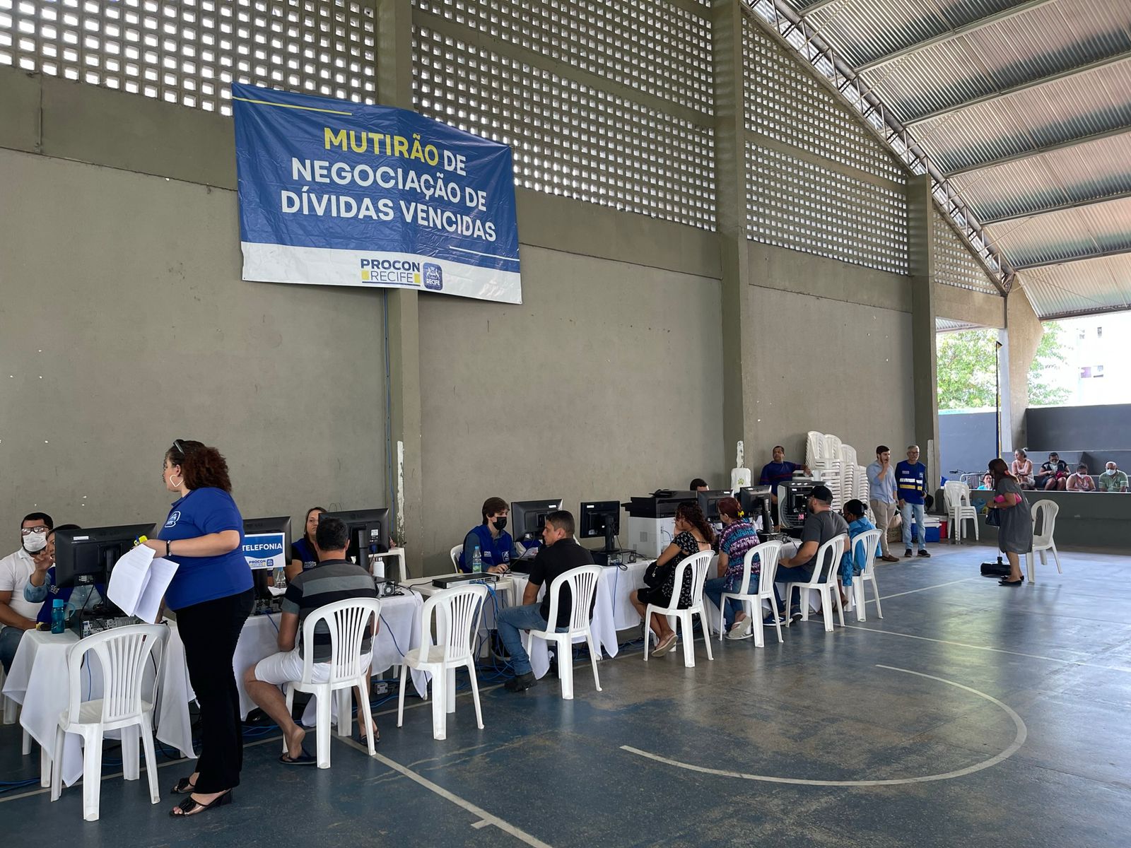 

Mutiro foi realizado nos dias 1 e 2 de dezembro, no Compaz Ariano Suassuna
 (Divulgao)