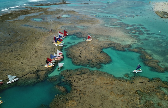 Porto de Galinhas é um dos destinos mais procurados pelos turistas (Thiago Cavancalte/Reprodução) Porto de Galinhas é um dos destinos mais procurados pelos turistas (Thiago Cavancalte/Reprodução)
