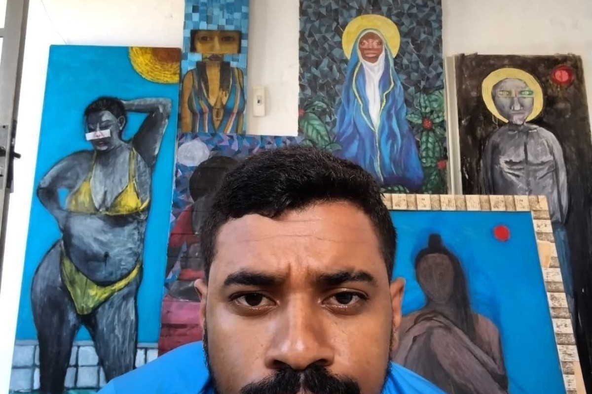 Francisco Mesquita começou a pintar para vencer o princípio de uma depressão. - (Foto: Divulgação ) Francisco Mesquita começou a pintar para vencer o princípio de uma depressão. - (Foto: Divulgação )