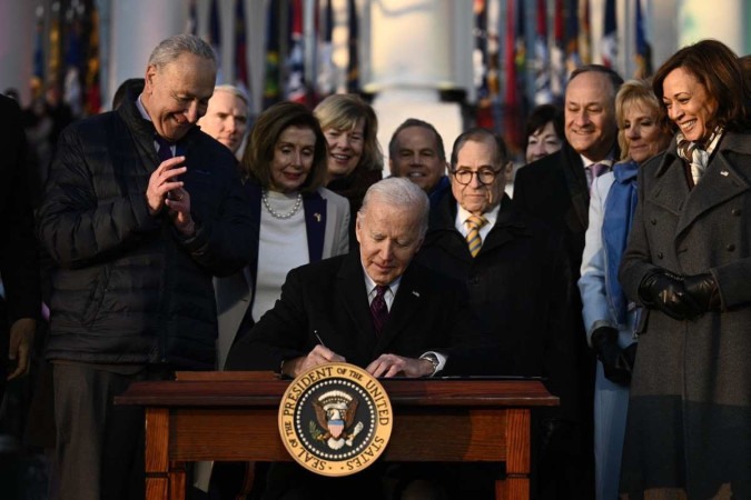  (Foto: Brendan SMIALOWSKI / AFP)
