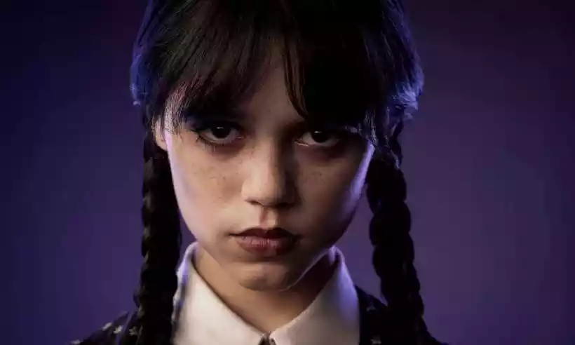 'Wandinha', a nova sensao da Netflix, disputa dois prmios: melhor srie e melhor atriz, para Jenna Ortega
 (Crdito: Netflix/Divulgao)