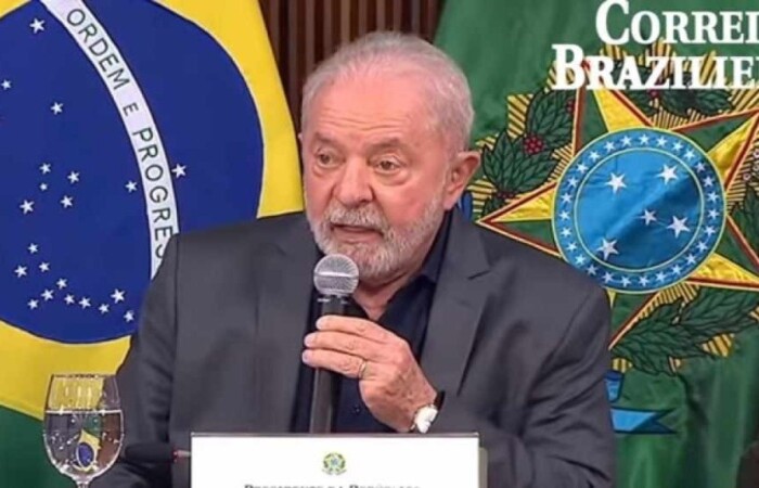 A declaração do presidente Lula ocorreu durante café da manhã com jornalistas, no Palácio do Planalto, nesta quinta-feira (12/1) (Crédito: Reprodução/YouTube)