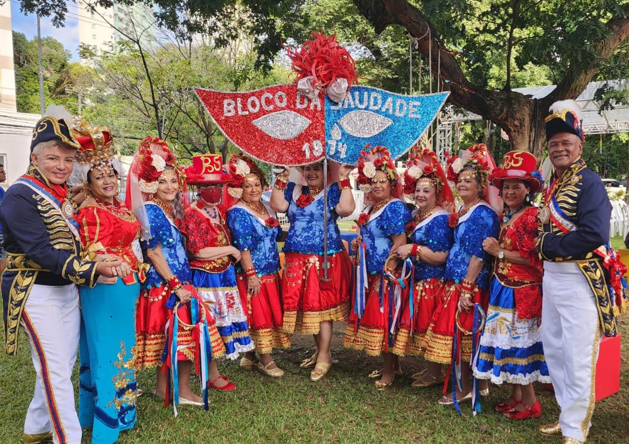 Integrantes do bloco da saudade (Cortesia/Bloco da Saudade)