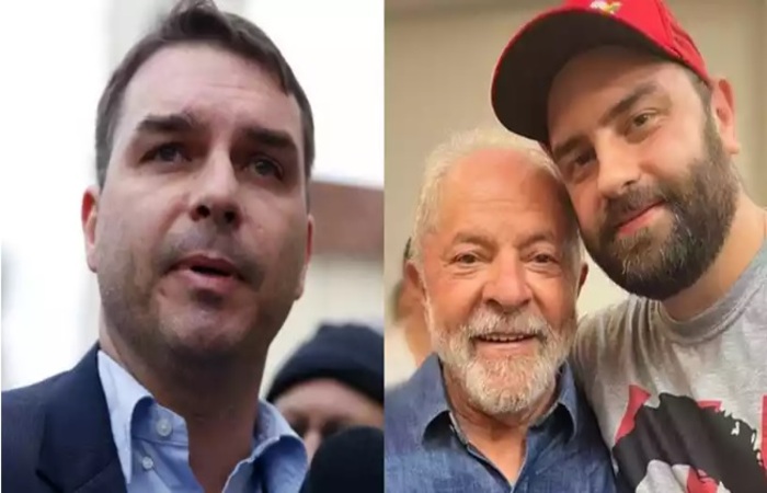 Os filhos de Bolsonaro e Lula j trocaram farpas nas redes sociais em outras ocasies (foto: Reproduo Redes Sociais)