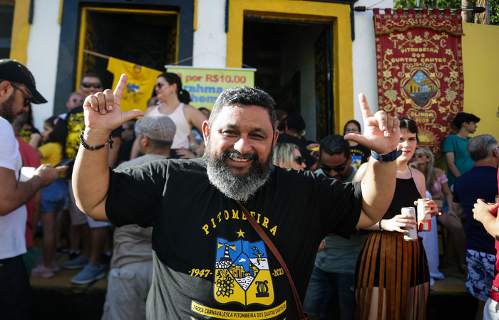 Presidente da Pitombeira, Hermes Neto (Rafael Vieira/DP Foto)