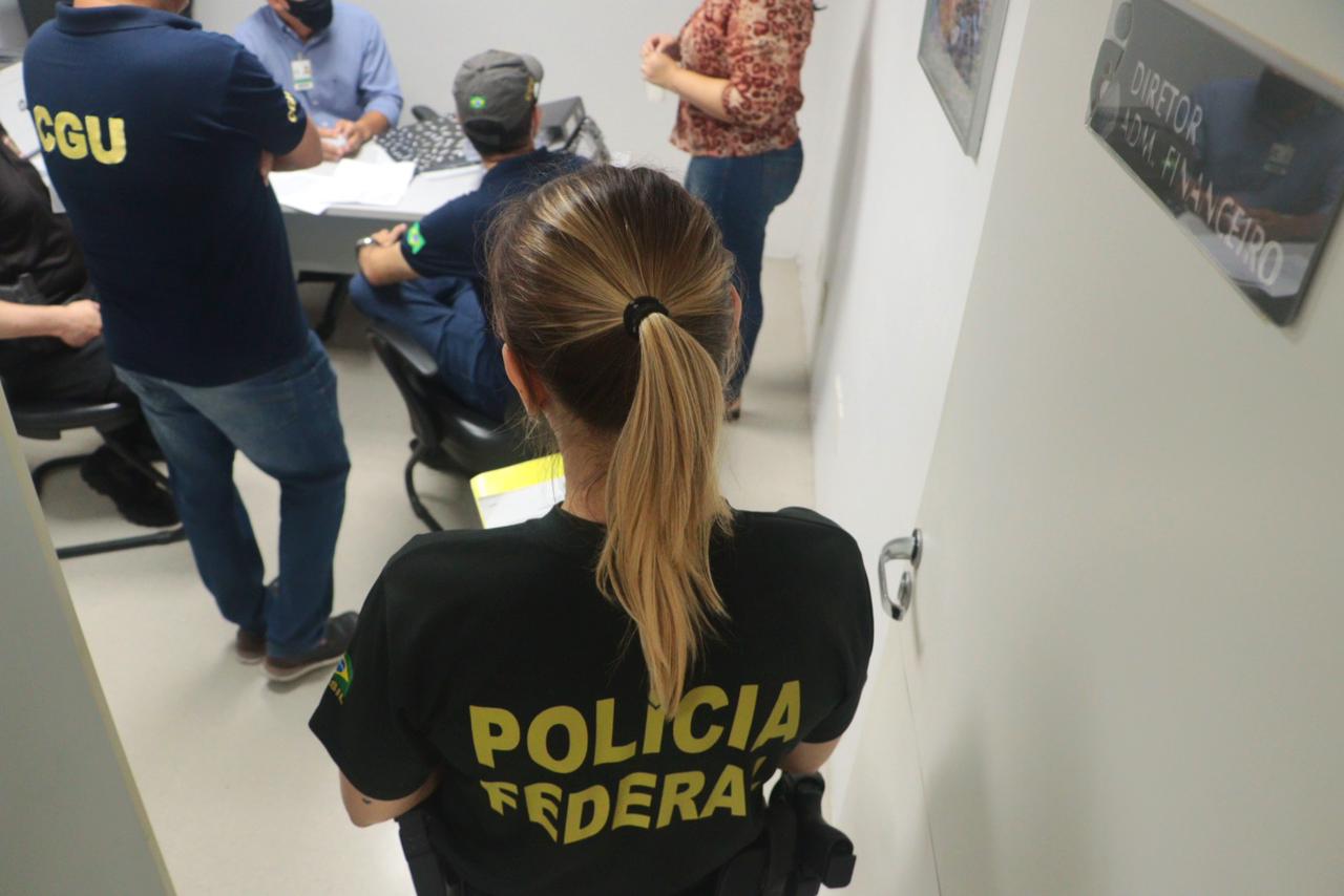 Polícia Federal realizou buscas nos endereços das empresas (Divulgação/PF)