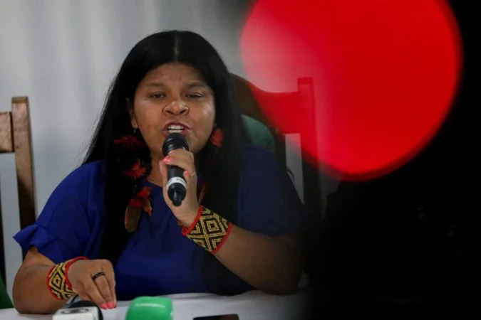 Ministra disse que est preocupada com a disseminao de doenas em Boa Vista
 (Foto: AFP)