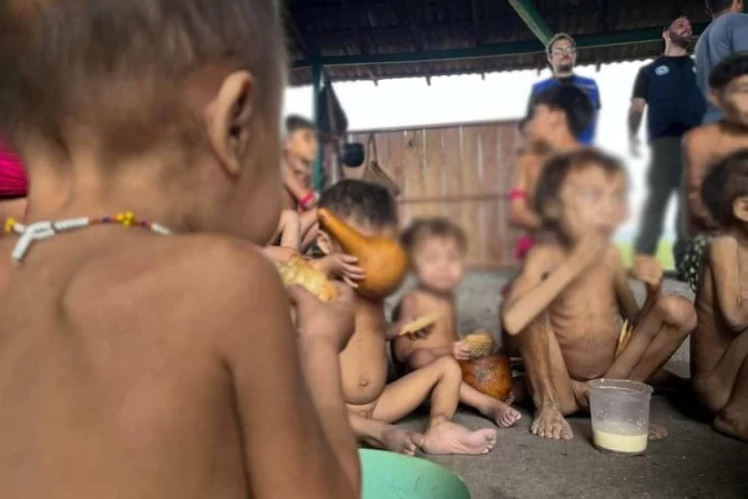 Entre 2018 e 2022 foram registrados pelo Dsei Yanomami 103 casos de tuberculose, o que representa uma incidncia de 332,1 para cada 100 mil habitantes
 (Foto: Reproduo/Urihi Associao Yanomami)