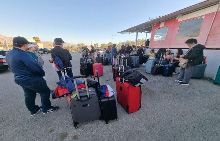 Os pernambucanos contaram com a ajuda da Obra de Maria, que assumiu e deu continuidade ao passeio, pagando hospedagem, alimentao e transporte para o grupo 
 (Larcio Teixeira/Arquivo Pessoal)