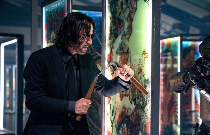  (Keanu Reeves encarna mais uma vez assassino em série caçado pela organização criminosa mundial Alta Cúpula. Lionsgate/Divulgação.)