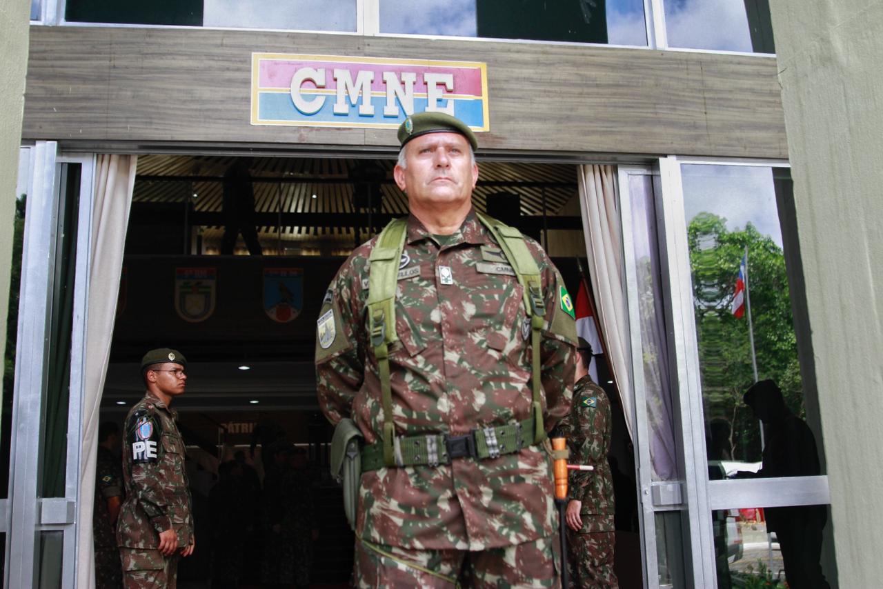 O novo comandante  o General Kleber Nunes de Vasconcellos (Rmulo Chico/DP)