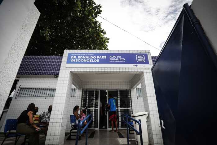 A Unidade de Sade da Famlia  referncia na ateno bsica para a populao do entorno, cerca 5,7 mil pessoas
 (Foto: Divulgao )