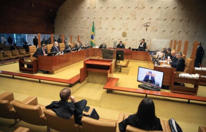 Anlise da ao foi adiada por conta de julgamento do ex-presidente Fernando Collor de Mello. At o momento, trs ministros j votaram (Crdito: Nelson Jr./SCO/STF)