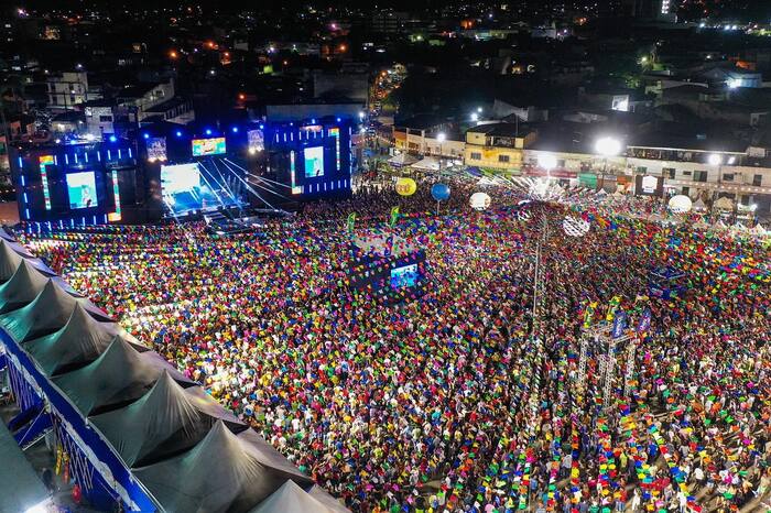 Ciclo junino contar com sete polos; Confira as atraes do Ptio de Eventos
 (Foto: Divulgao )