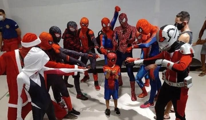 Fãs do Homem-Aranha poderão ver pessoalmente várias versões do personagem (Cláudio Bezerra/Aranha Fest) Fãs do Homem-Aranha poderão ver pessoalmente várias versões do personagem (Cláudio Bezerra/Aranha Fest)