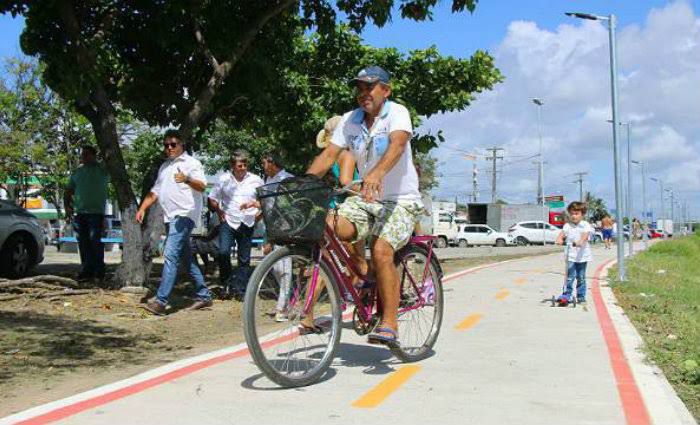 Excepcionalmente neste domingo (18), vias para os ciclistas estarão desativadas 
 (Foto: Divulgação )