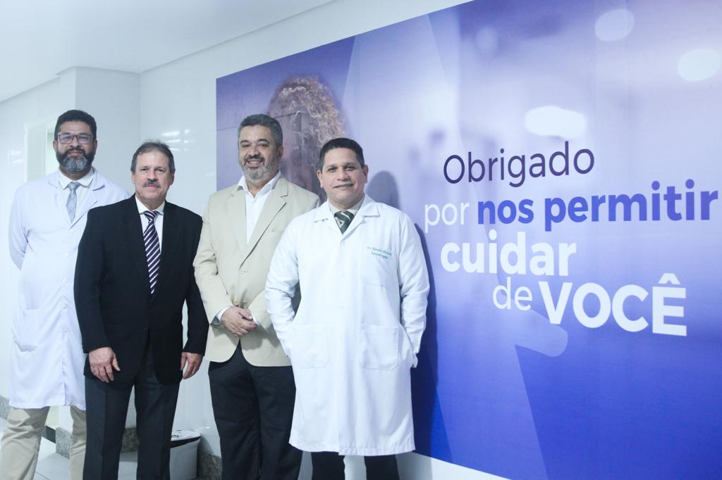 Dr. Alexandre Magno, Dr. Cristiano V.  Pessoa, Dr. Marcos Guerra, Dr. Ronaldo Menezes (Foto: Taylinne Barret / DP Foto)